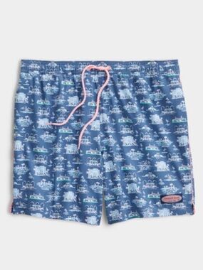 NWOT Vinyard Vines Chappy Swim Trunks 7”